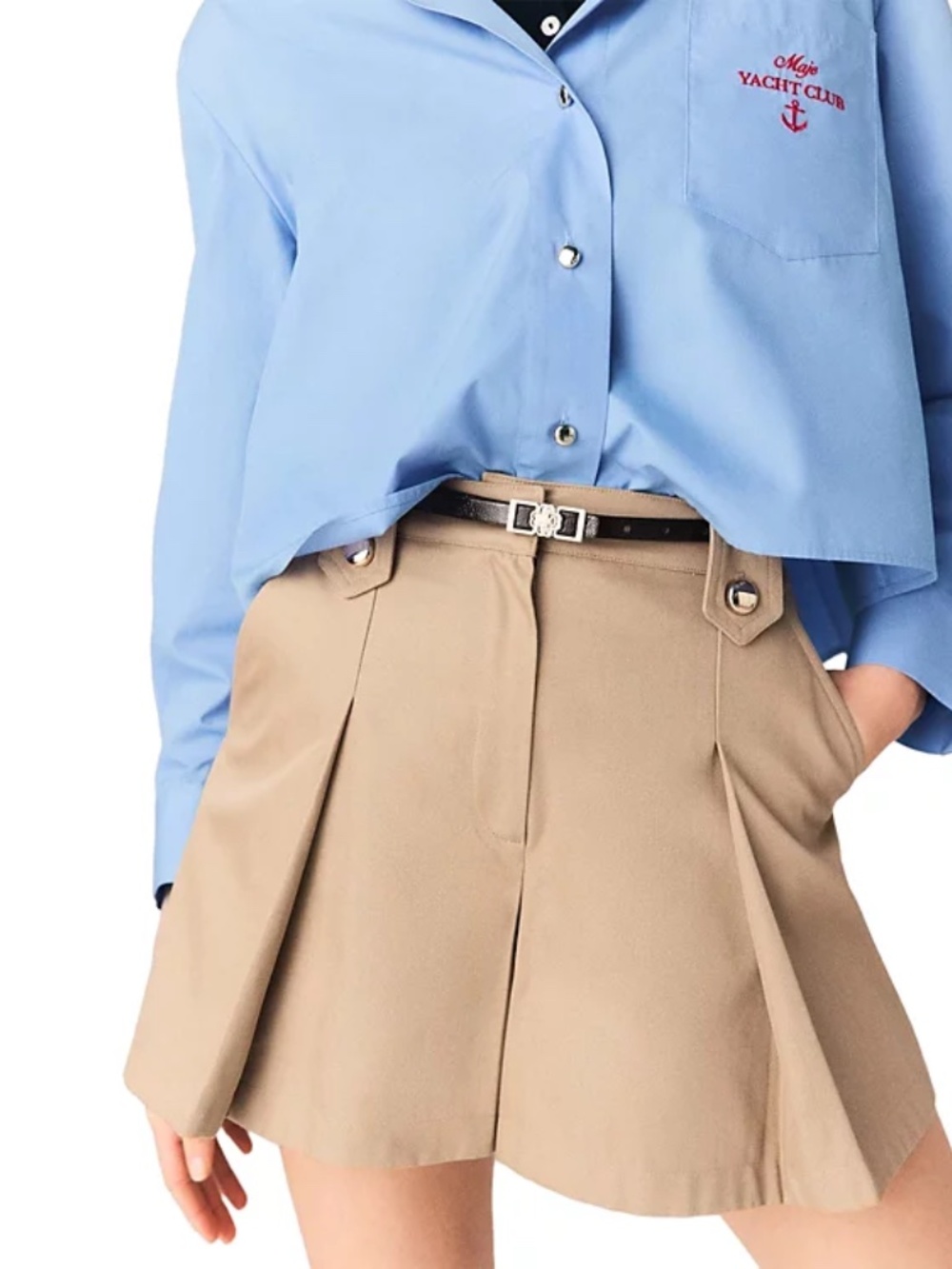 Icaille Pleated Shorts